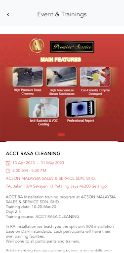 Acson Guru Club Screen 2