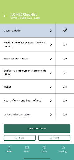 PSC Pocket Checklists Screen 2