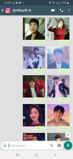 Stiker WA My Strange Hero KDrama WAStickerApps