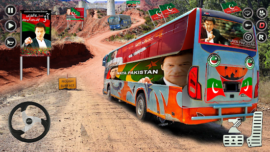 Imran Khan Election Bus Sim 3D apkdebit screenshots 2