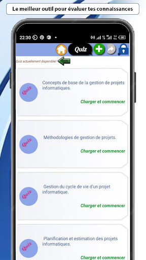 Quiz - Gestion de projet info Screen 3