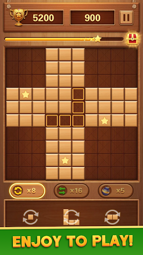Wood Block 2021 - Classic Block Puzzle Game 1.0.2 screenshots 2