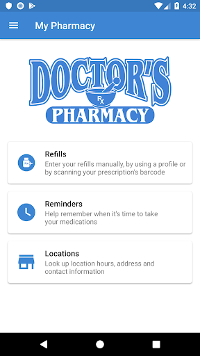 Android application Doctors Pharmacy screenshort