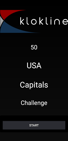 50 USA Capitals Challenge - Screenshot 1
