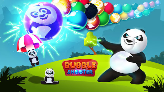 Captura 9 Bubble Shoot 3D - Panda Puzzle android