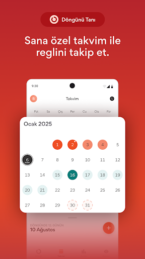 beije: Regl & Döngü Takvimi screenshot 2