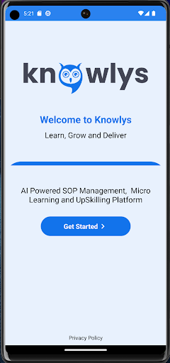 Knowlys: Learn, Grow & Deliver Screen 2