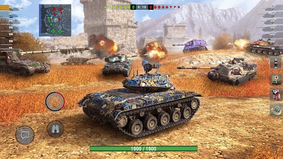 World of Tanks Blitz 3D PVP Screenshot