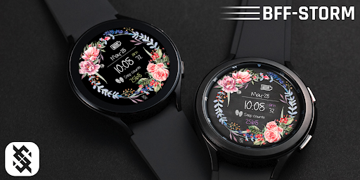 BFF52- Blackboard Art Flower