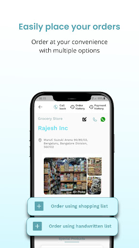 Zopnote - Customer, Hyperlocal Screen 2