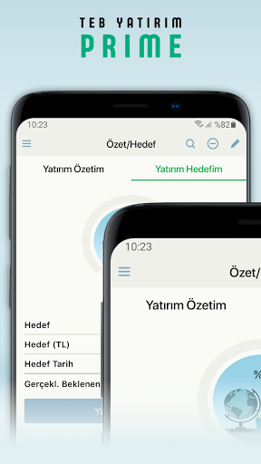 Android application TEB YATIRIM PRIME screenshort