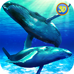Cover Image of Télécharger Simulateur de famille de baleines  APK