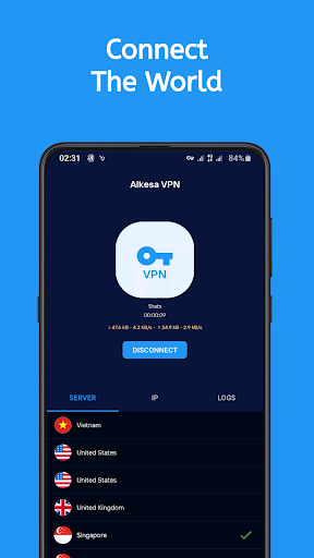 Alkesa VPN Screen 2