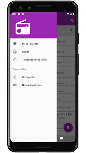 Vista previa de la aplicación