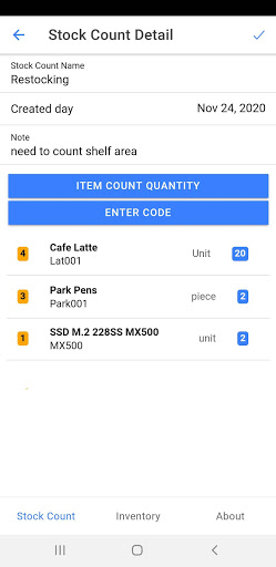INVStockApp Lite Screen 3