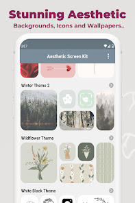 Screenshot 17 Aesthetic Icons Widgets Themes android