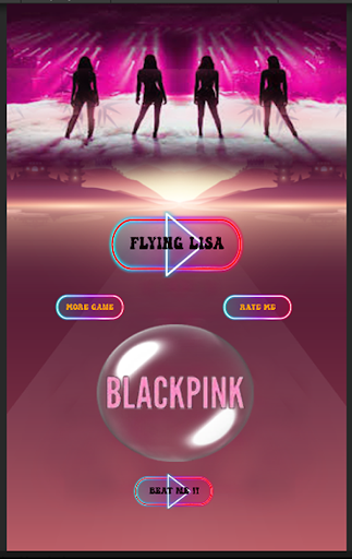Android application BlackPink Flying Lisa Beat Hop screenshort