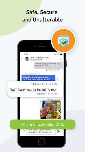 Peaceful CoParenting Messenger Screen 2