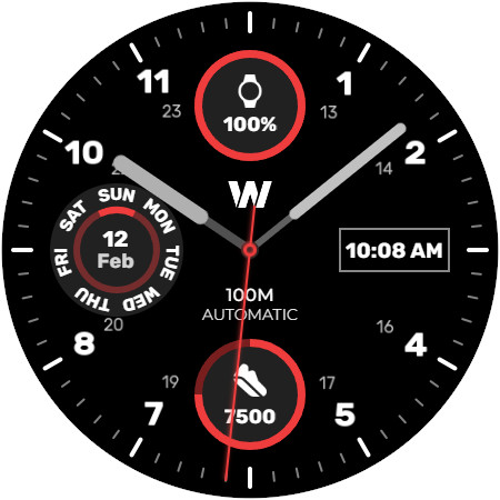 WES1 - Navy Watch Face Screen 2