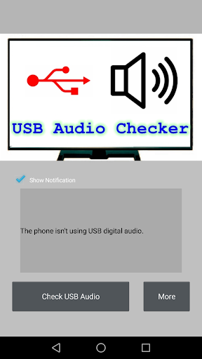 USB Audio Checker Screen 3