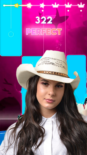 Android application Ana Castela Piano Tiles Música screenshort