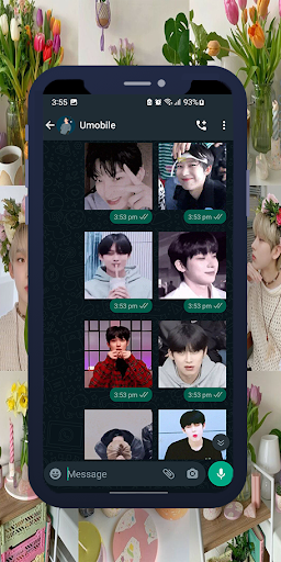 Sunoo Animated WASticker Screen 3