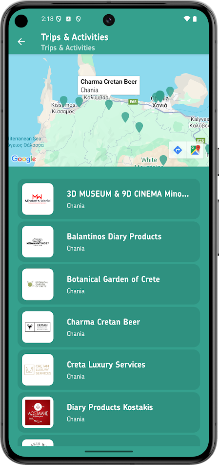 #3. Chania City Guide (Android) Με: AppHUB