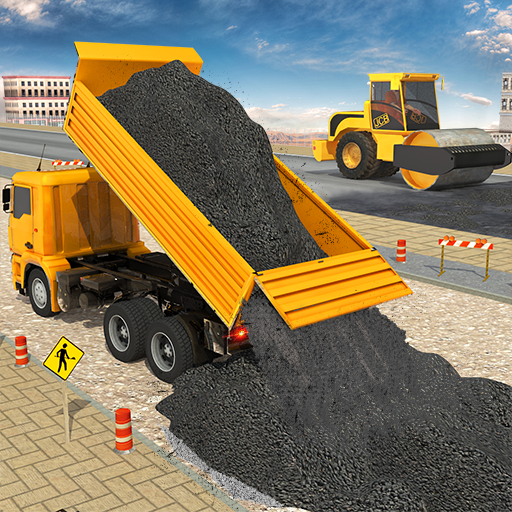 Highway Construction Games 3d logo