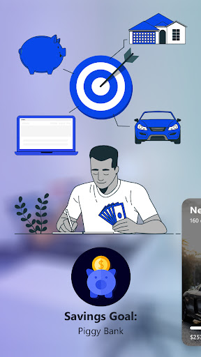 Android application Savings Goal: Piggy Bank screenshort