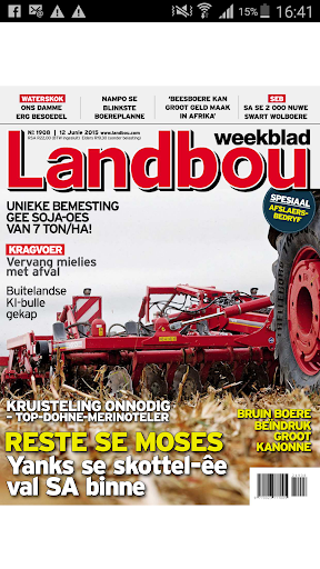 Android application Landbouweekblad SA screenshort