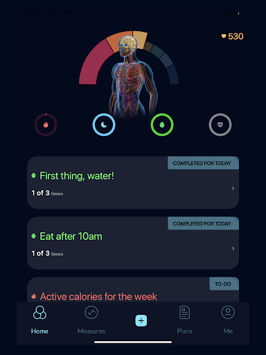 Screenshot of Hume