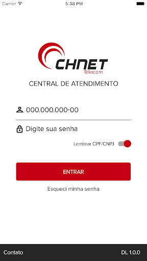 Android application CHNET screenshort