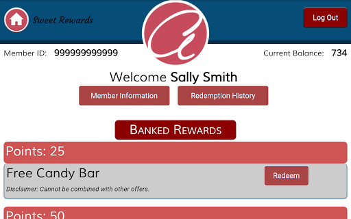 RepeatRewards Check-in Screen 3