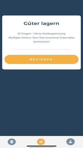 Android application Lagerlogistik (Fachkraft) screenshort