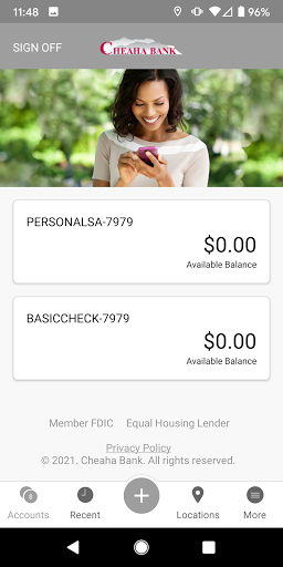 Cheahabank Mobile Screen 3
