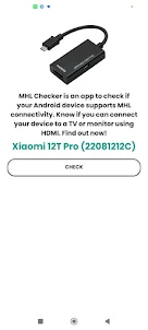 HDMI MHL Checker