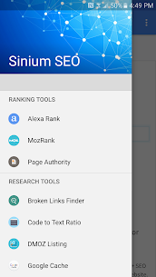 أدوات Sinium SEO MOD APK (خالية من الإعلانات) 1