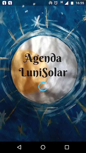 Android application Agenda LuniSolar screenshort