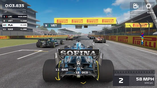 Game Mobile Grafis HD F1 Mobile