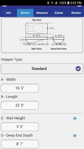 Latham EZ Measure Screen 3