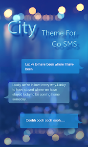 GO SMS PRO CITY THEME Unknown