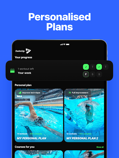 Screenshot of SwimUp - Swimming Training