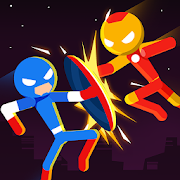 Stick Super: Hero - Strike Fight for heroes legend Mod apk أحدث إصدار تنزيل مجاني