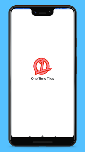 Android application One Time Tiles screenshort