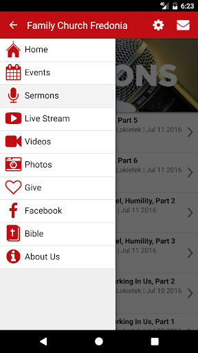 Family Church Fredonia Screen 3