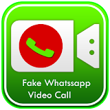 Video call for whatssapp prank icon