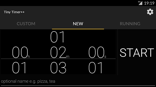 Tiny Timer++ Screen 2