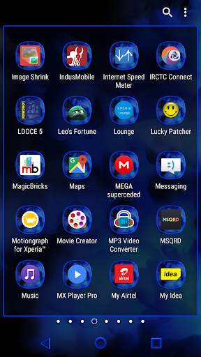 Misty Smoke Blue XP Theme