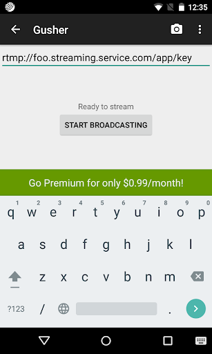 Gusher - Screen Broadcaster screenshot 4