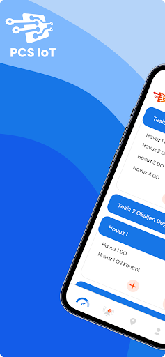 Android application PCS IoT screenshort
